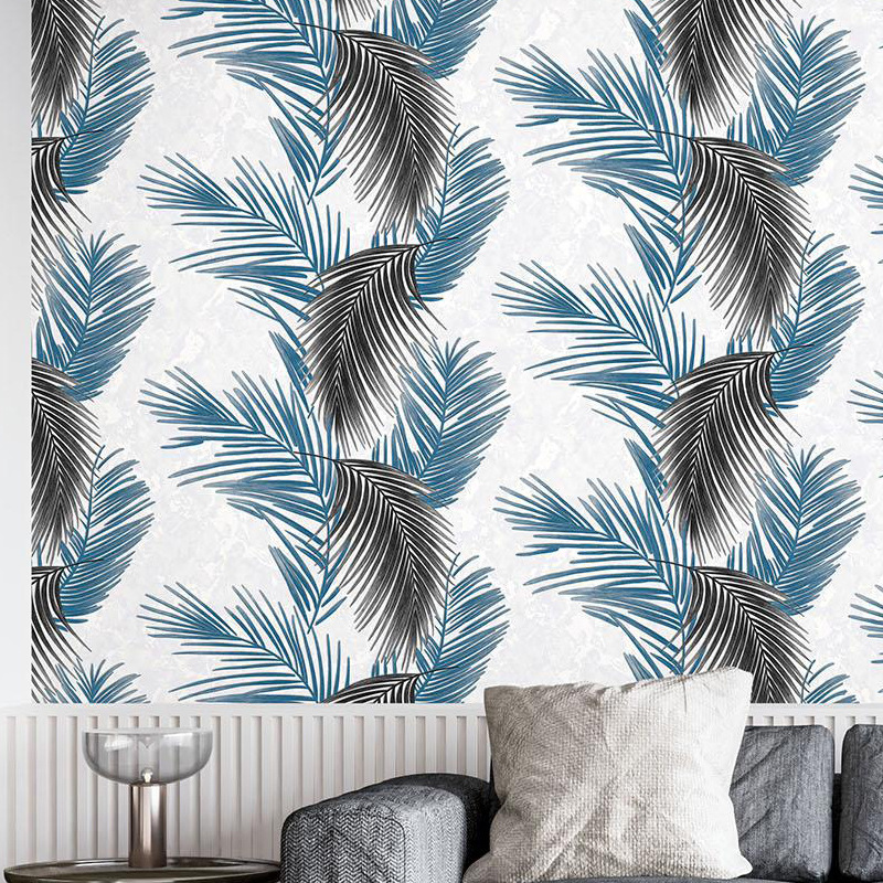 3D Tropical Banana Leaf Wallpa - Background Film 3D ulasan dan harga