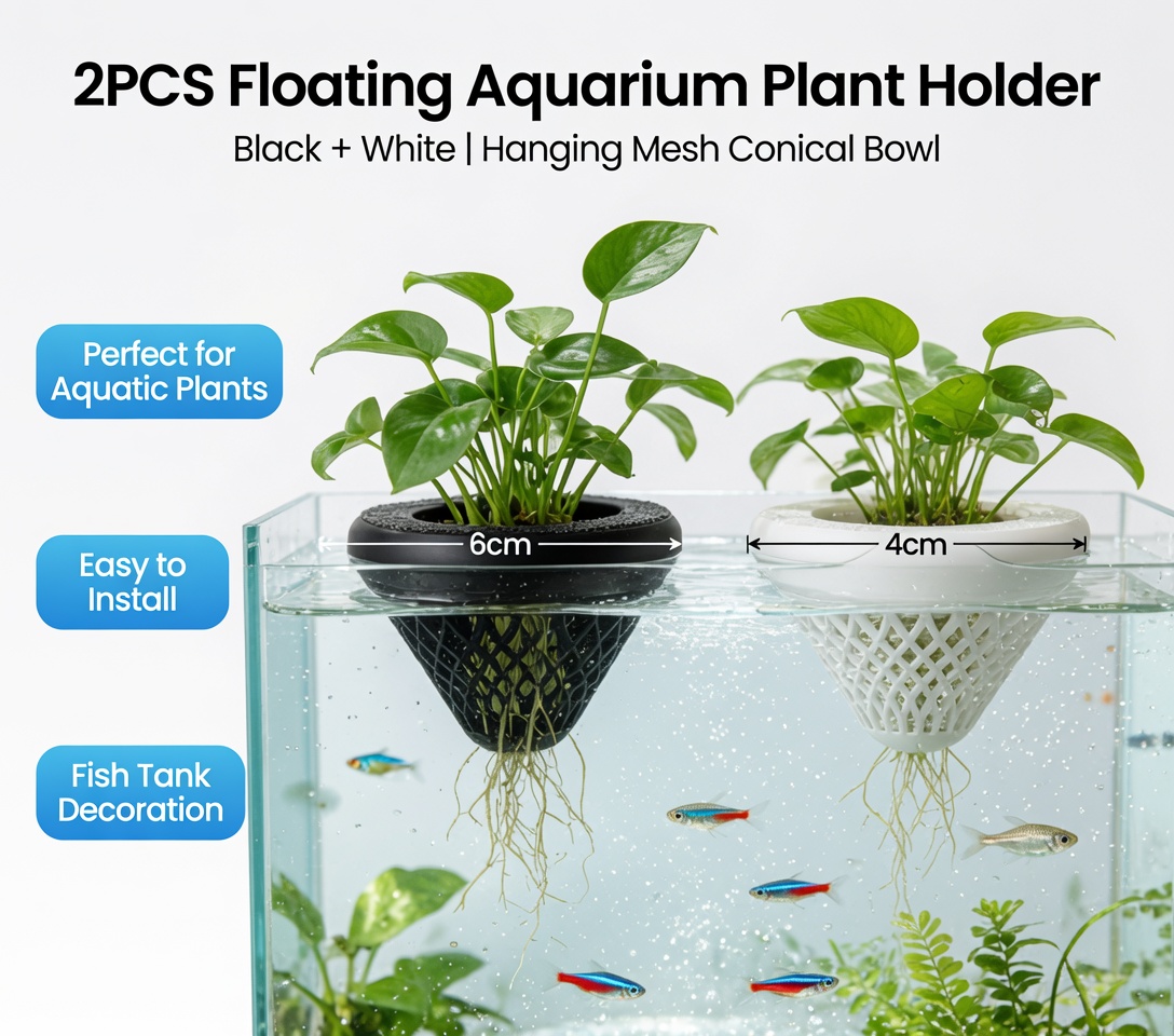 2PCS Floating Aquarium Plant H - Aquarium Fish For Sale Online ulasan dan harga