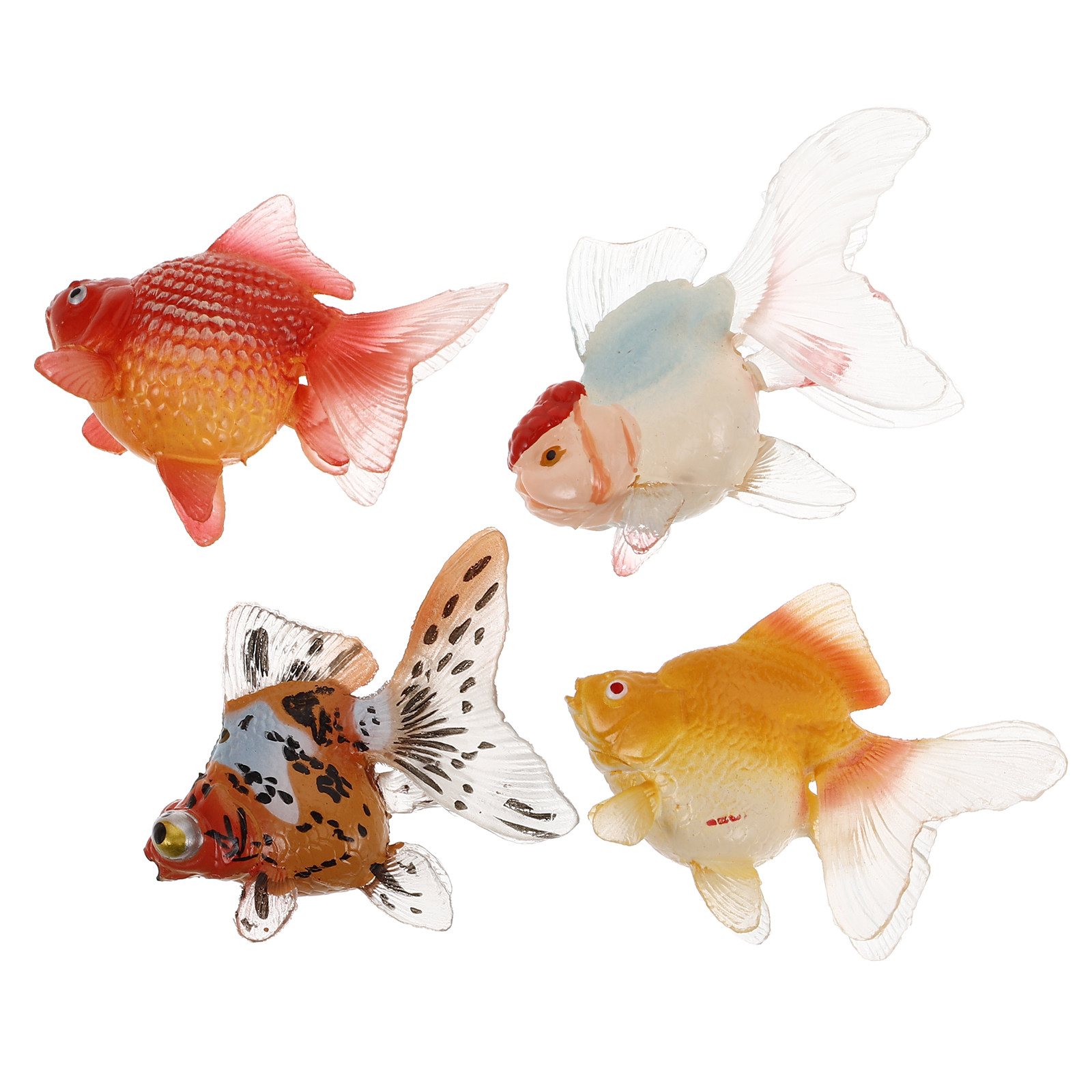 4Pcs Realistic Floating Aquari - Fish Aquarium Home ulasan dan harga