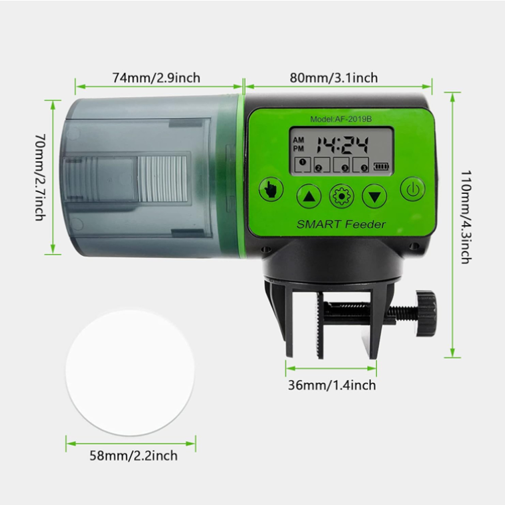 Automatic fish tank feeder int - Aquarium Fish Big ulasan dan harga