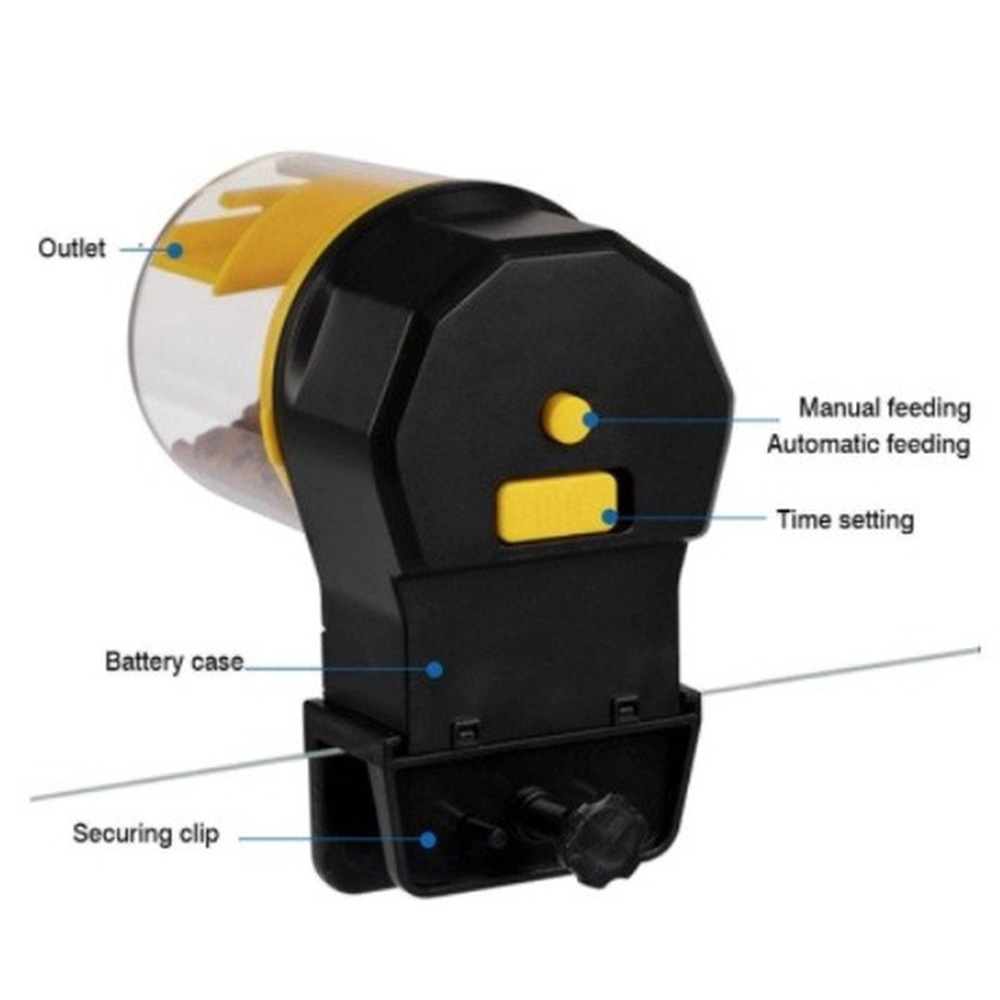 Automatic fish tank feeder int - Aquarium Fish Big ulasan dan harga
