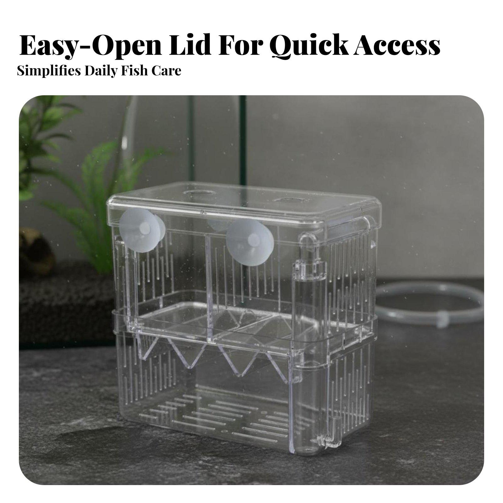Double Layer Aquarium Breeding - Aquarium Fish In ulasan dan harga