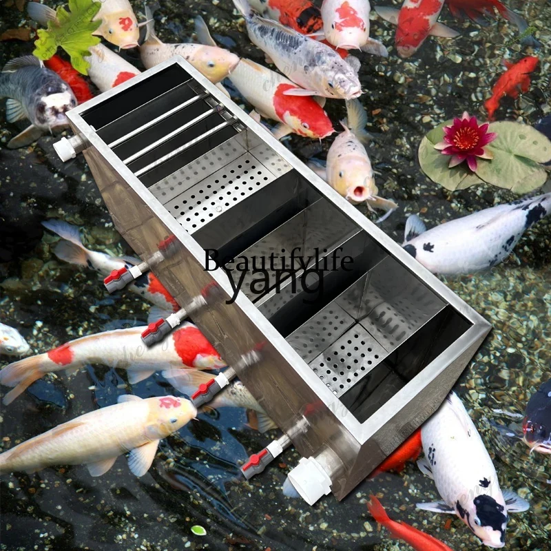 A81  stainless steel multifunc - Fish Tank Filter ulasan dan harga