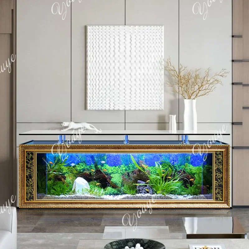 C Z Large Custom Glass Clear L - Aquarium Fish Big ulasan dan harga
