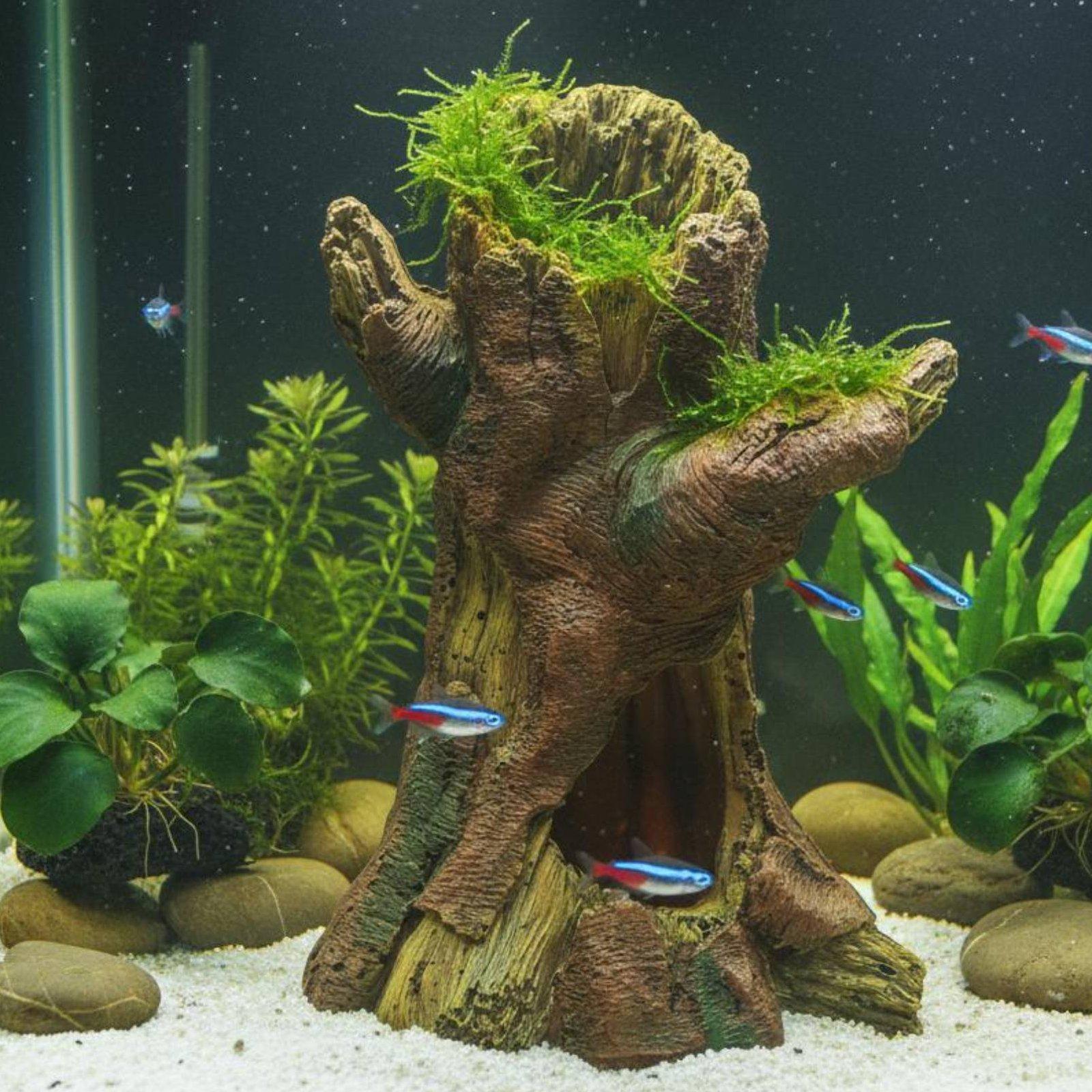 Aquarium Landscaping Decoratio - Aquarium Fish In ulasan dan harga