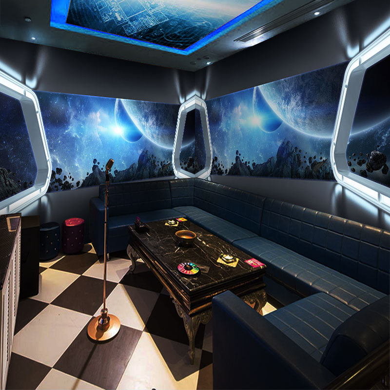 Customized products 3D space c - Background Film 3D ulasan dan harga