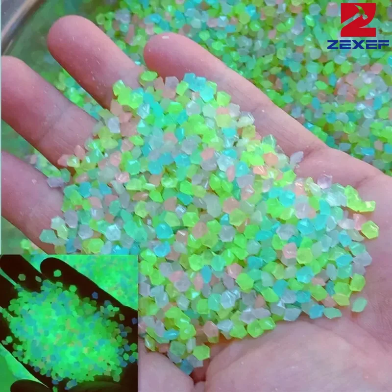 1000pcs 3-5mm Luminous Sand Gl - Fish Aquarium Home ulasan dan harga