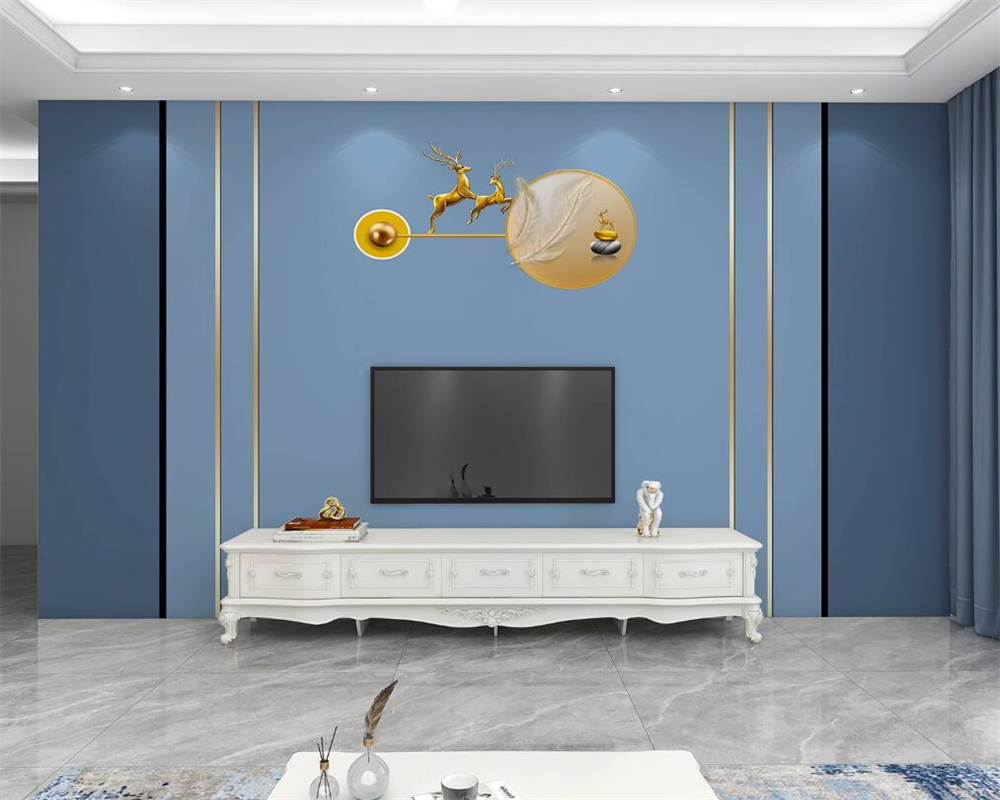 beibehang Customized TV backgr - Background Film 3D ulasan dan harga