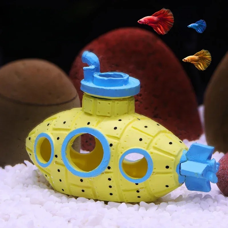 Resin Submarine Ornaments Aqua - Aquarium Fish For Sale Online ulasan dan harga