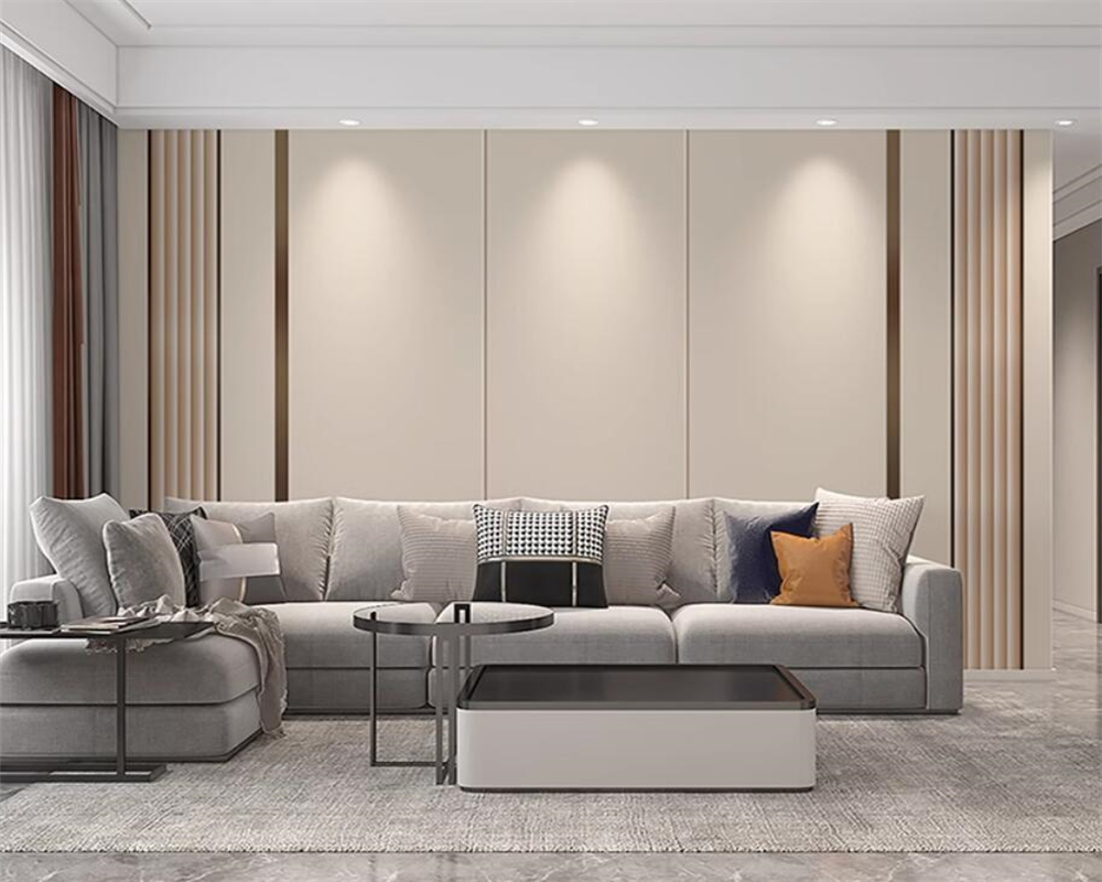 beibehang Customized Modern wa - Background Film 3D ulasan dan harga