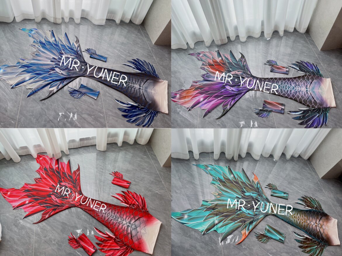 Original Mermaid Big Fish Tail - Aquarium Fish Big ulasan dan harga