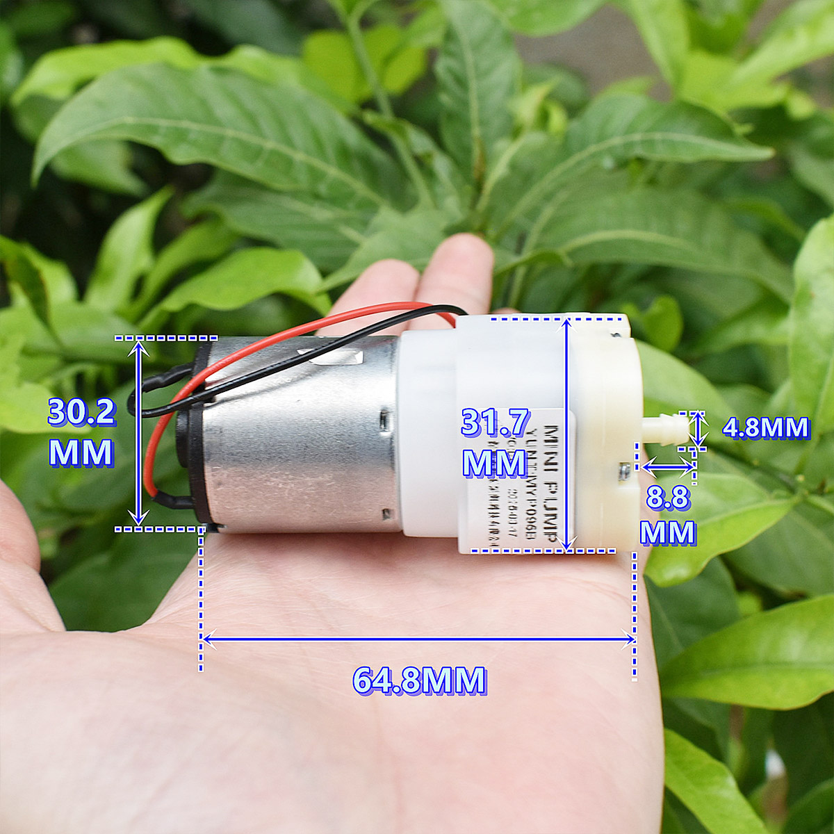 Mini 528 Air Pump DC 3.7V 5V 6 - Aquarium Fish Big ulasan dan harga